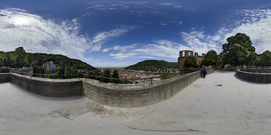 Heidelberg - Old Town View From Castle