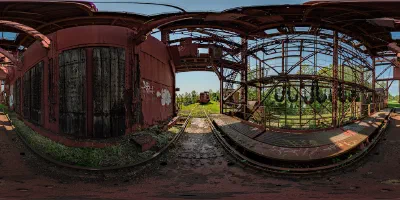 Pittsburgh - Carrie Furnace Train Station